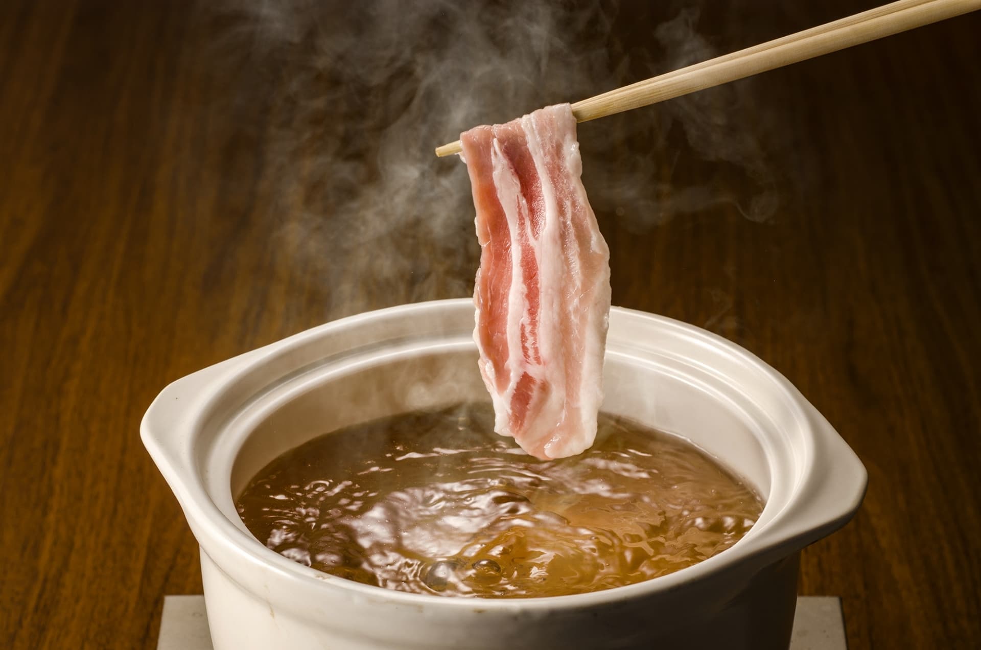 黒豚しゃぶしゃぶ(鹿児島県)の写真