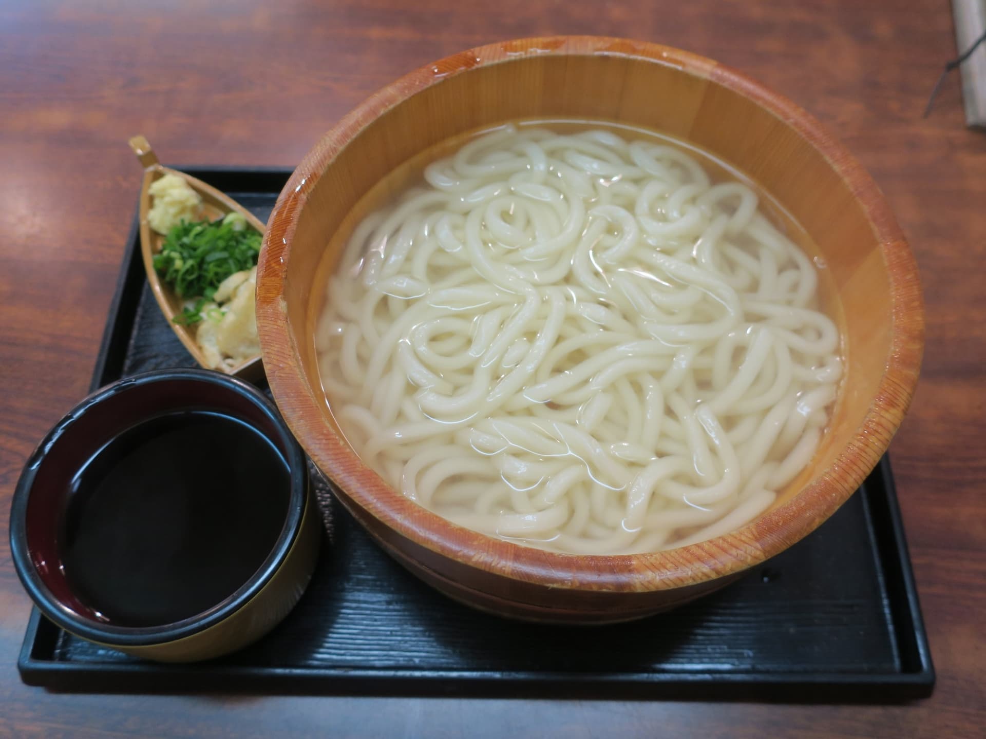 たらいうどん(徳島県)の写真